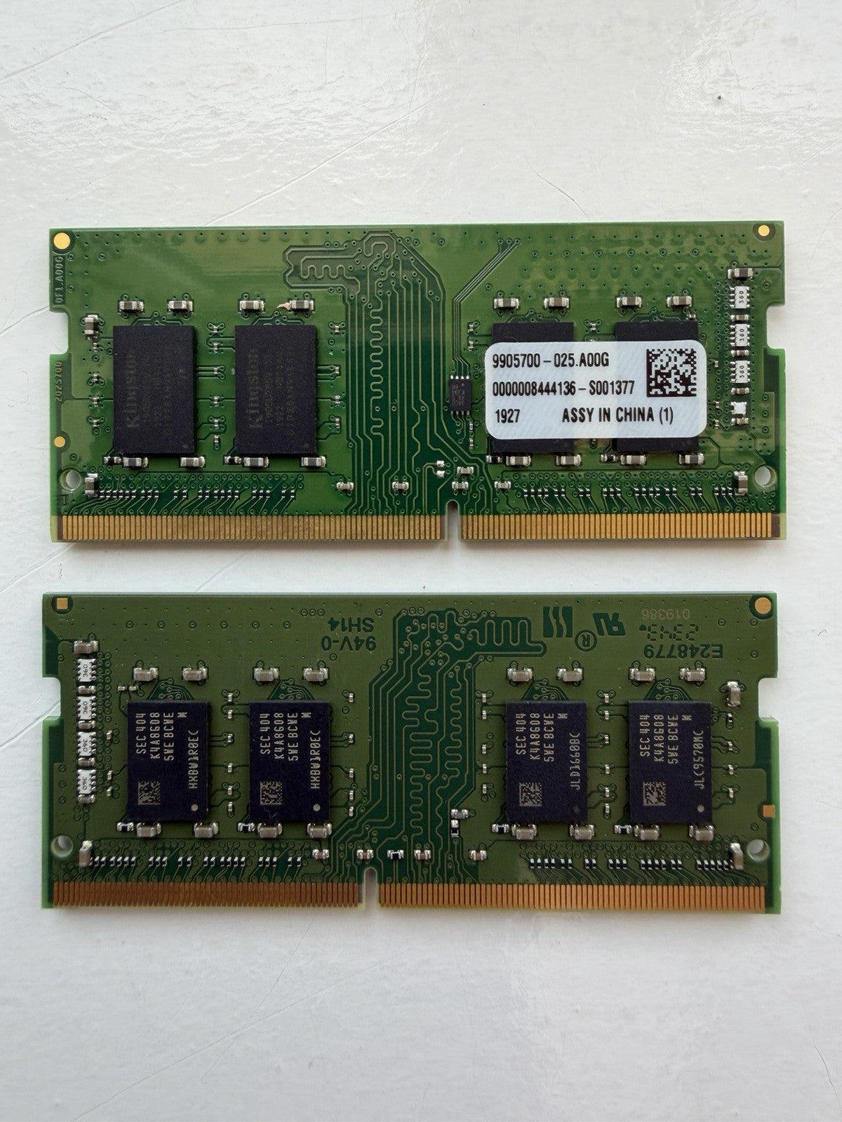 16GB Kit (2x8GB) Kingston DDR4 2400MHz Laptop RAM SODIMM PC4-19200