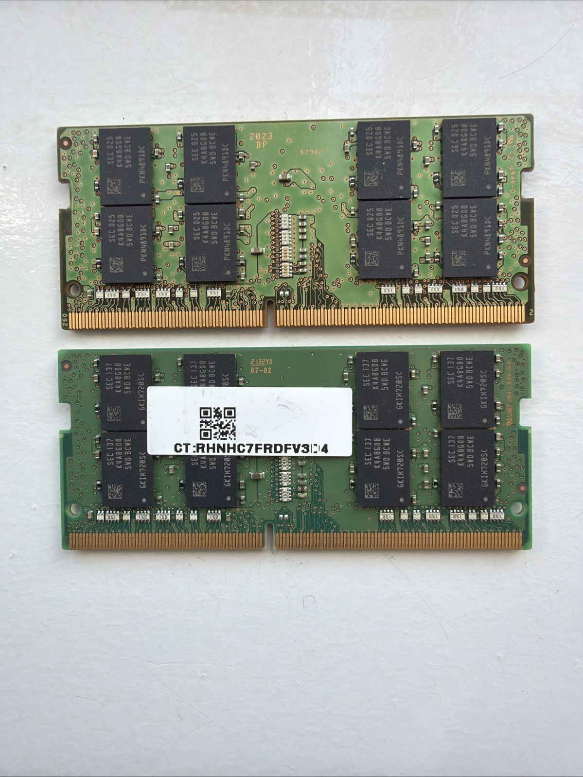 32GB Kit (2x16GB) Samsung DDR4 3200MHz Laptop RAM SODIMM PC4-3200AA 2Rx8