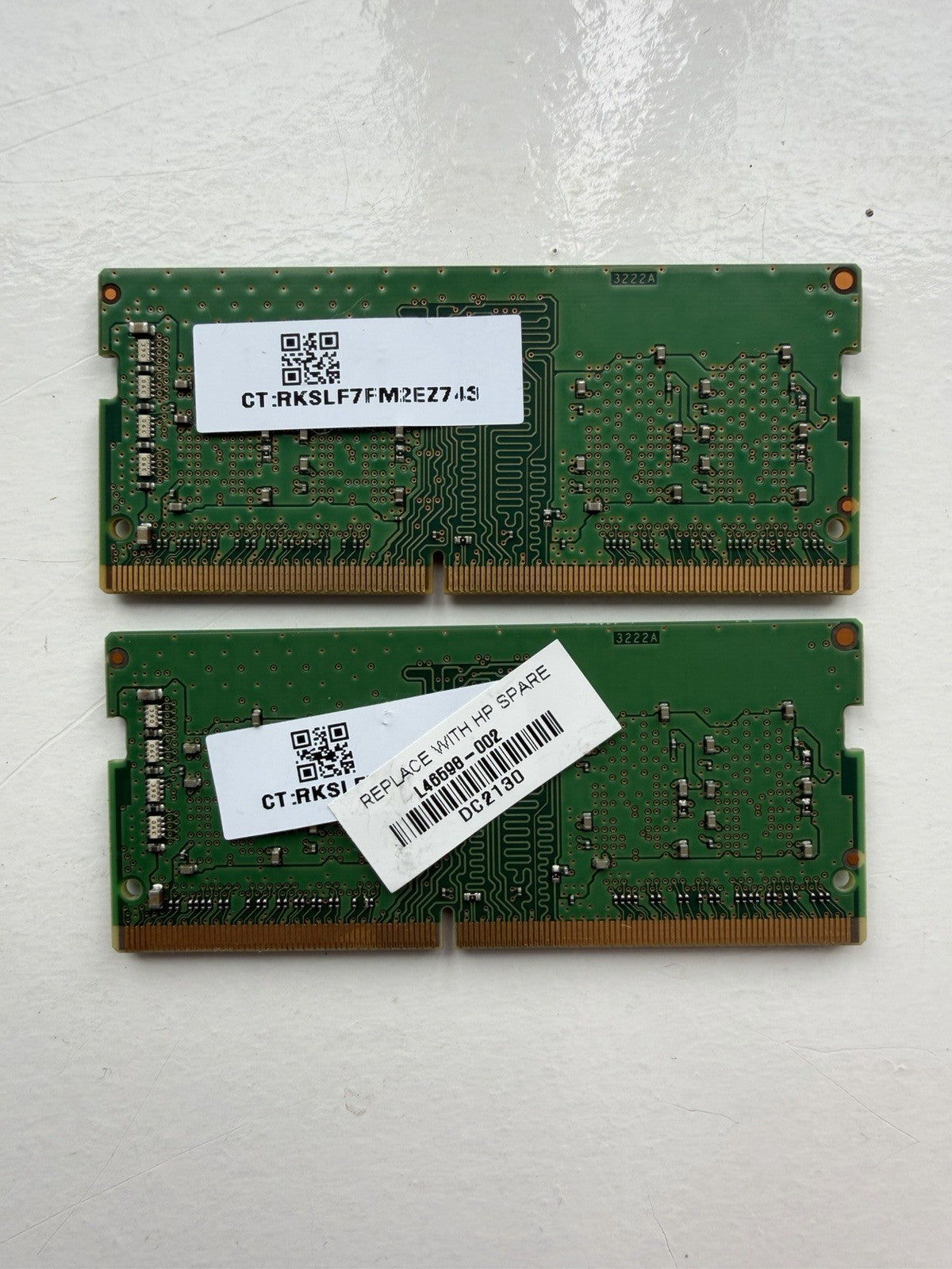 16GB Kit (2x8GB) Crucial Micron DDR4 3200MHz Laptop RAM SODIMM PC4-3200AA 1Rx16