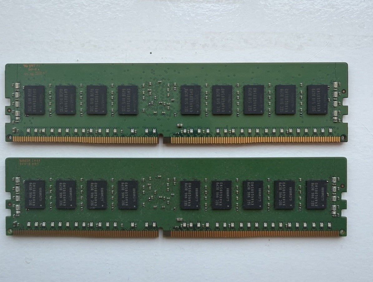 16GB Kit (2x8GB) Samsung DDR4 ECC Registered Server RAM PC4-2133P RDIMM