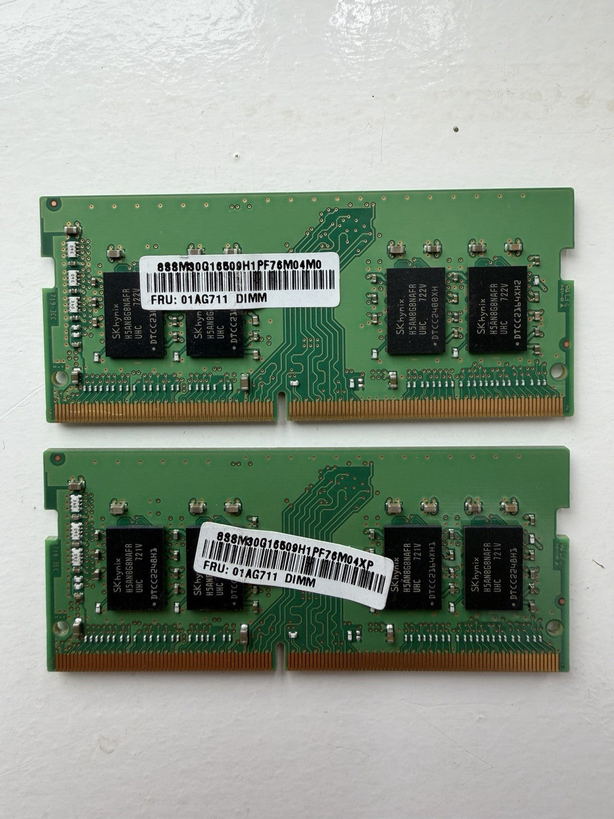 16GB Kit 2x8GB SK Hynix DDR4 2400T Laptop RAM SODIMM PC4-2400T 1Rx8